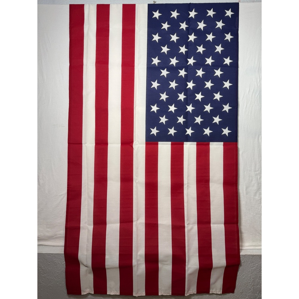 USA MADE American Flag Unisex Large Red White Blue